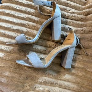Never worn Pella Moda light baby blue heels